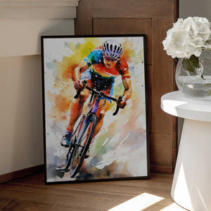 Tablou înramat „Sport Cycler 1” de Justyna Jaszke