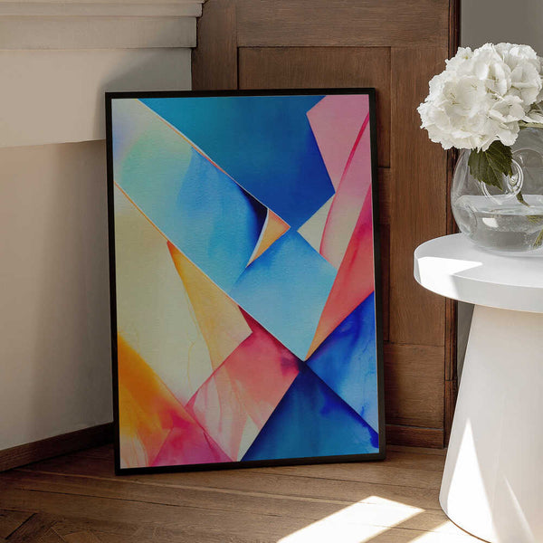 Tablou înramat „Nature Inspired Abstract Watercolor  (Day 91)” de Mauro