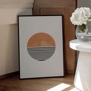 Tablou înramat „Striped Horizon” de THE MIUUS STUDIO