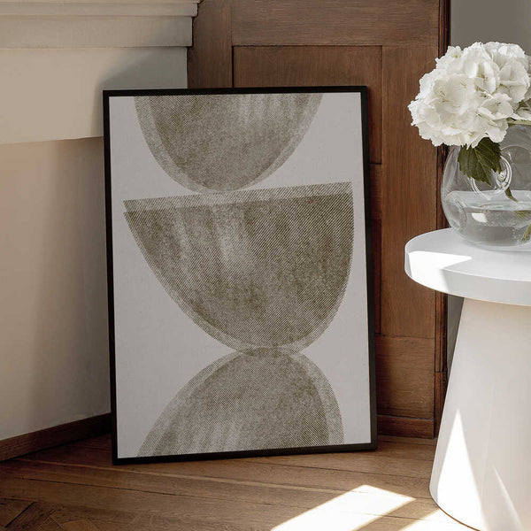 Tablou înramat „Curved Reflections” de THE MIUUS STUDIO