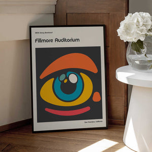 Tablou înramat „Fillmore Abstract Poster” de Retrodrome