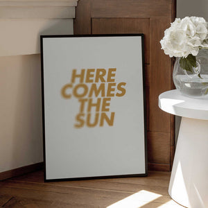Tablou înramat „Sunlit Arrival” de THE MIUUS STUDIO
