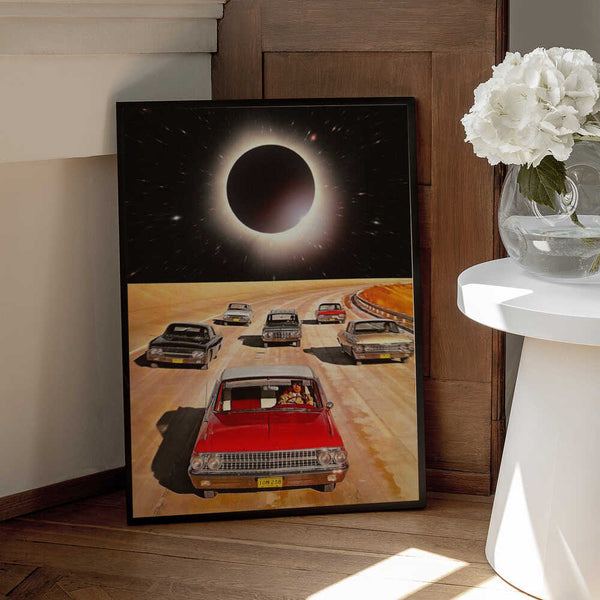 Tablou înramat „Eclipsed” de Taudalpoi