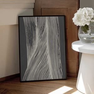 Tablou înramat „Abstract hand drawn Line 03” de Lucrecia Caporale