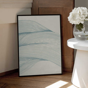 Tablou înramat „Ocean in lines 01” de Lucrecia Caporale