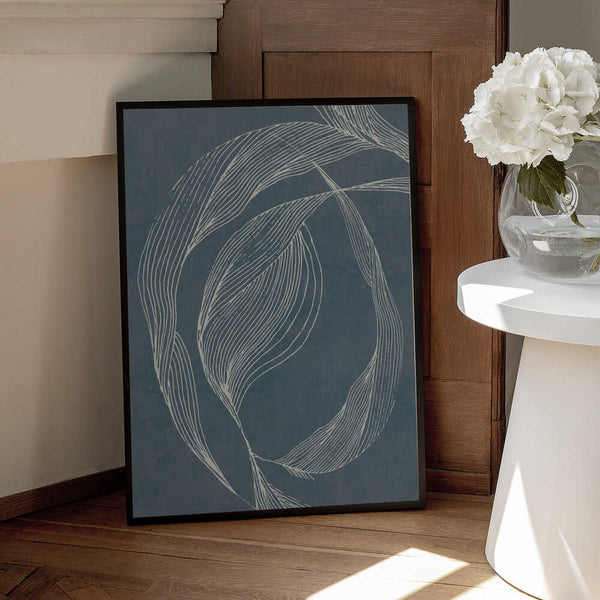 Tablou înramat „Dancing Lines” de Lucrecia Caporale