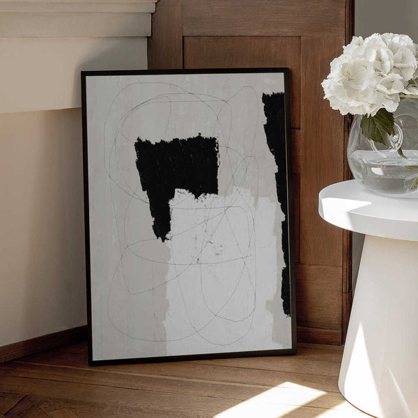 Tablou înramat „Chaotic Harmony” de THE MIUUS STUDIO