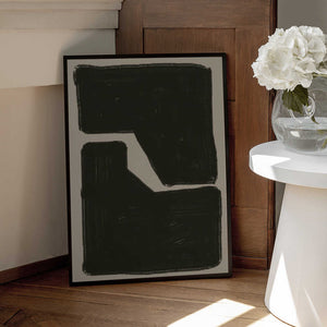 Tablou înramat „Abstract Contrast” de THE MIUUS STUDIO