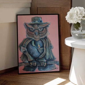 Tablou înramat „Hidden light out of sight” de Robert Sigaard