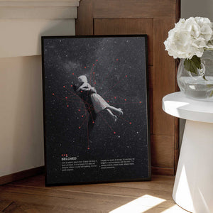 Tablou înramat „Beloved by Frank Moth” de Frank Moth
