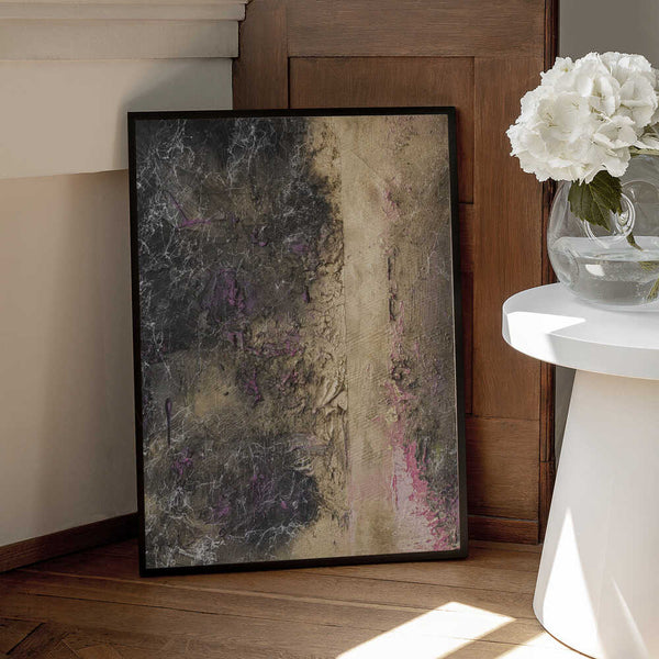 Tablou înramat „Veined Azure” de Anete Purina-Purite