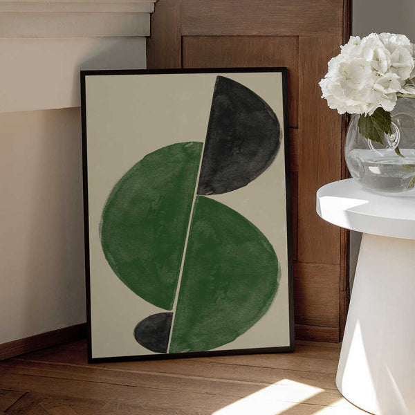 Tablou înramat „Geometric Harmony” de THE MIUUS STUDIO