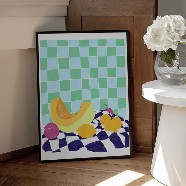 Tablou înramat „Pandc Neonstilllife Copy” de Jenny Liz Rome