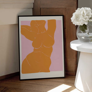 Tablou înramat „Pandc Figure2 Copy 2” de Jenny Liz Rome
