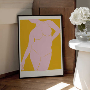 Tablou înramat „Pandc Figure1 Copy 2” de Jenny Liz Rome
