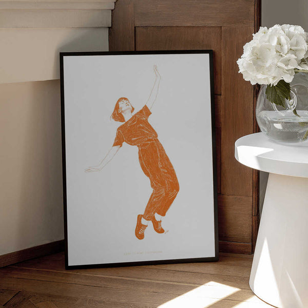 Tablou înramat „Jlr Dancing14 Copy 2” de Jenny Liz Rome