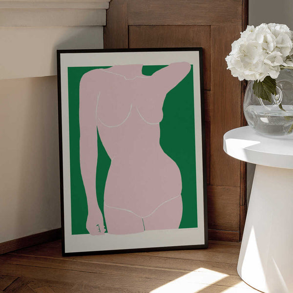 Tablou înramat „P&c Figure#3 Copy 2” de Jenny Liz Rome