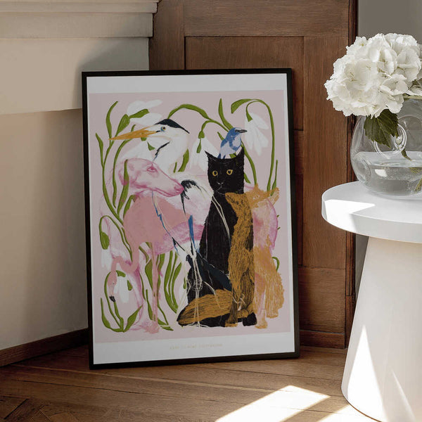 Tablou înramat „Jlr Collage2” de Jenny Liz Rome