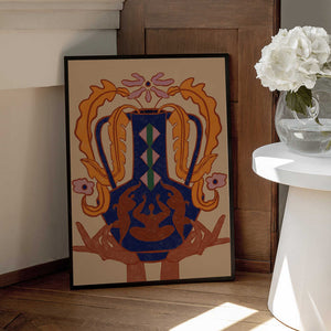 Tablou înramat „Vessel Collection : Blossom” de Arty Guava