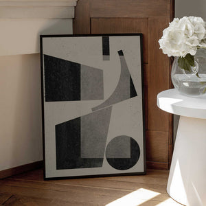 Tablou înramat „Geometric Harmony” de THE MIUUS STUDIO