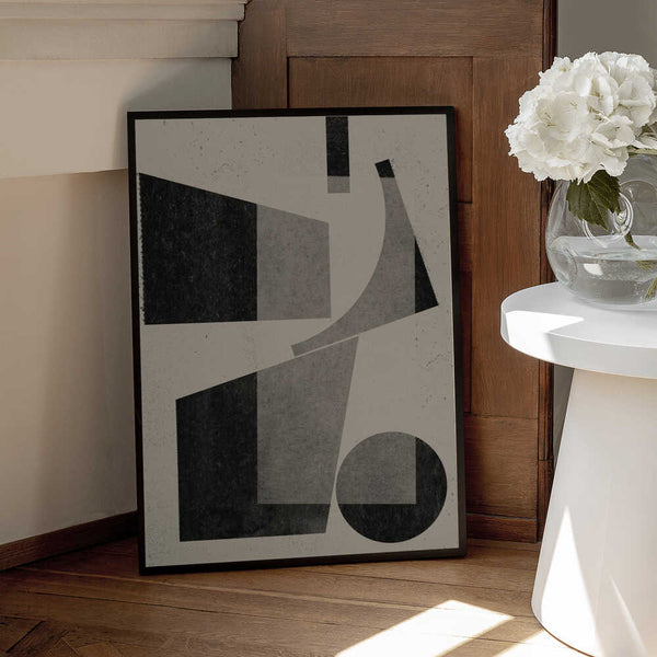 Tablou înramat „Geometric Harmony” de THE MIUUS STUDIO