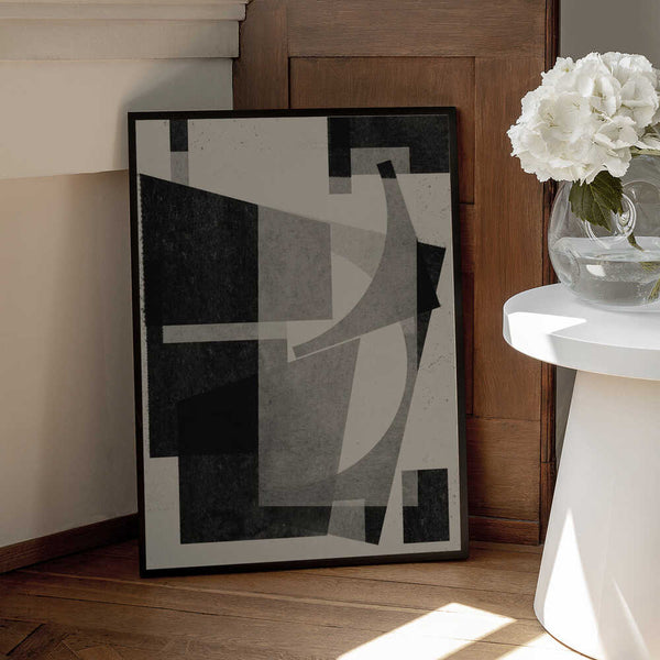 Tablou înramat „Geometric Shadows” de THE MIUUS STUDIO