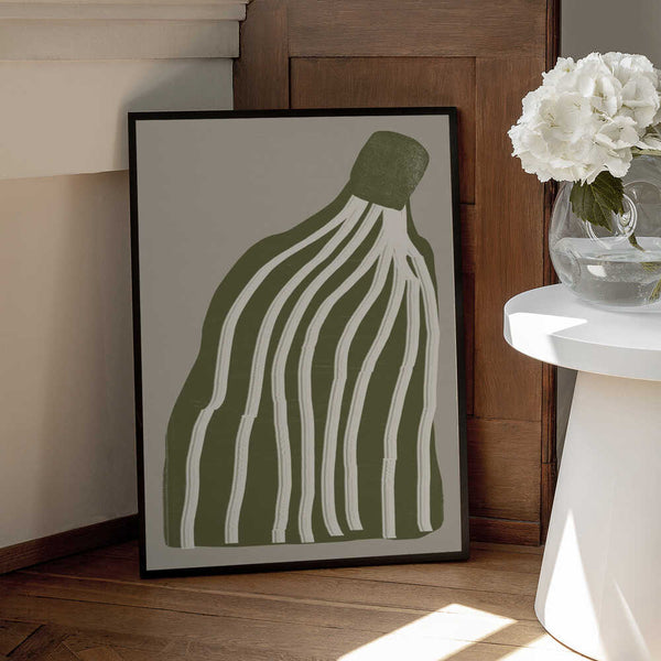 Tablou înramat „Modern Flower” de THE MIUUS STUDIO