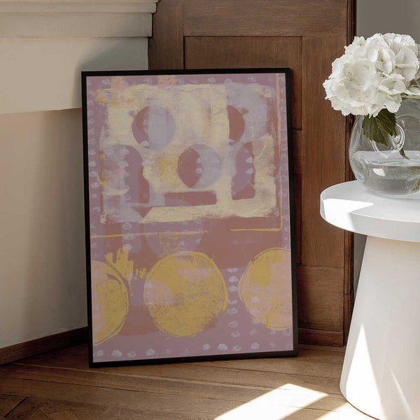 Tablou înramat „Abstract Shapes  0010” de Dina Dankers