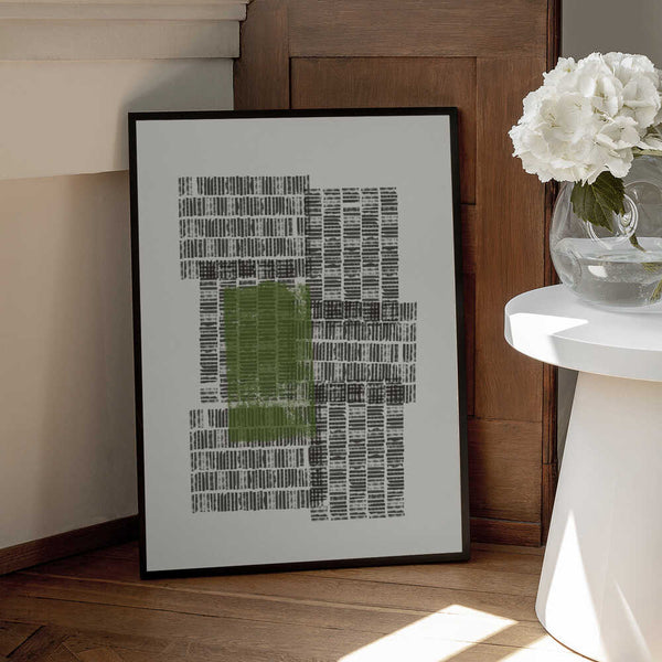 Tablou înramat „Intersecting Patterns” de THE MIUUS STUDIO