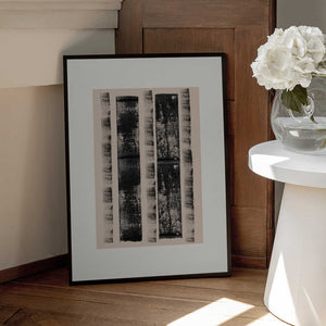 Tablou înramat „Monochrome Lines” de THE MIUUS STUDIO