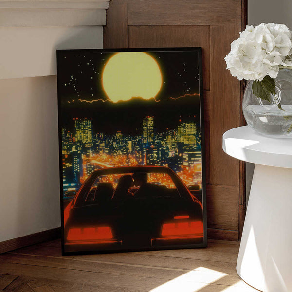 Tablou înramat „Love Over Japan” de Taudalpoi