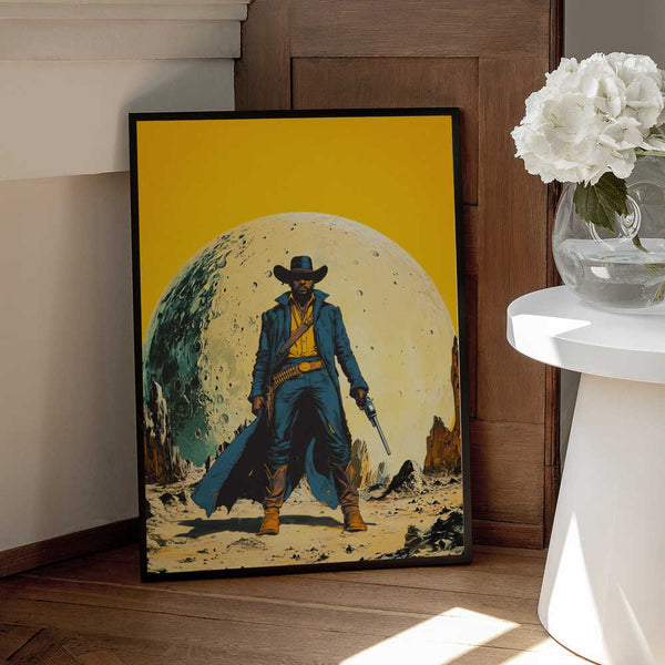 Tablou înramat „Yellow Justice” de Taudalpoi