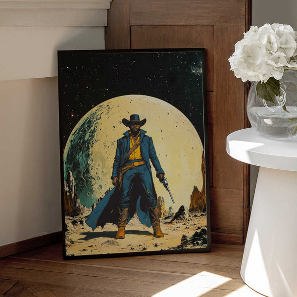 Tablou înramat „Cosmic Sheriff” de Taudalpoi
