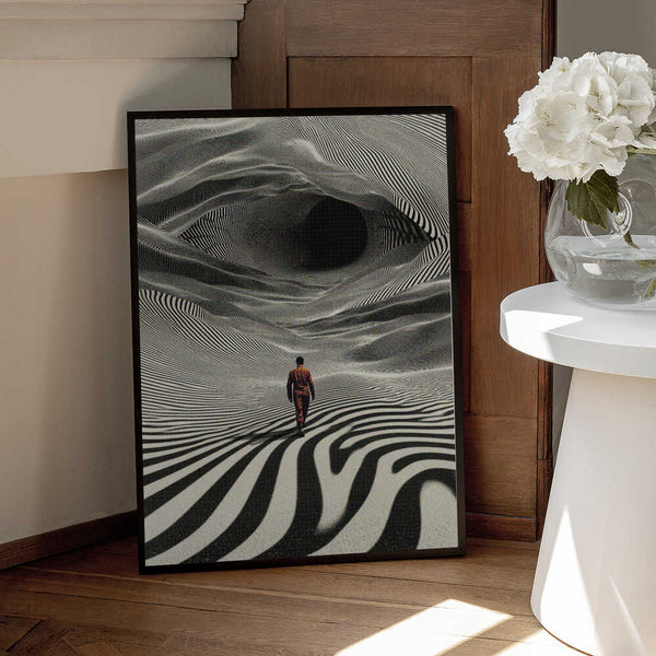 Tablou înramat „Op Art Journey” de Taudalpoi