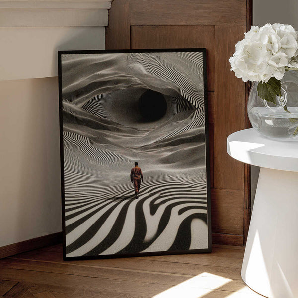 Tablou înramat „Op Art Journey” de Taudalpoi