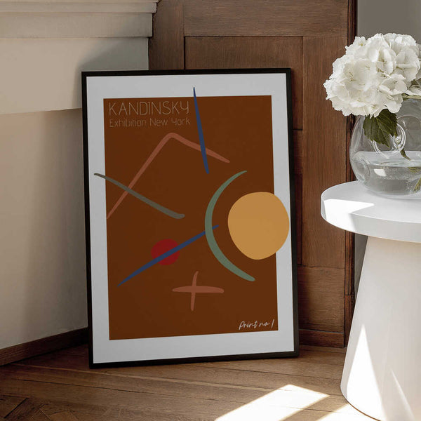 Tablou înramat „Geometric Harmony” de Treechild