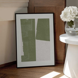 Tablou înramat „Muted Geometrics” de THE MIUUS STUDIO
