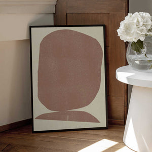 Tablou înramat „Earthy Stone” de THE MIUUS STUDIO