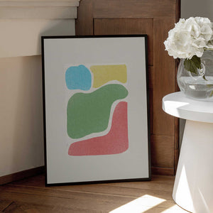 Tablou înramat „Colorful Forms” de THE MIUUS STUDIO