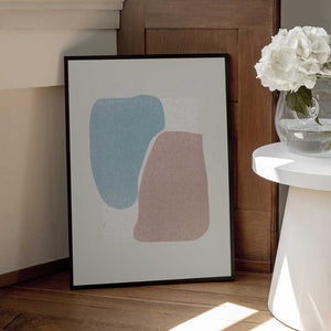 Tablou înramat „Soft Shapes Harmony” de THE MIUUS STUDIO