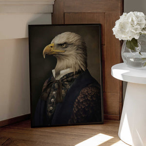 Tablou înramat „Bald Eagle Portrait” de Andreas Magnusson
