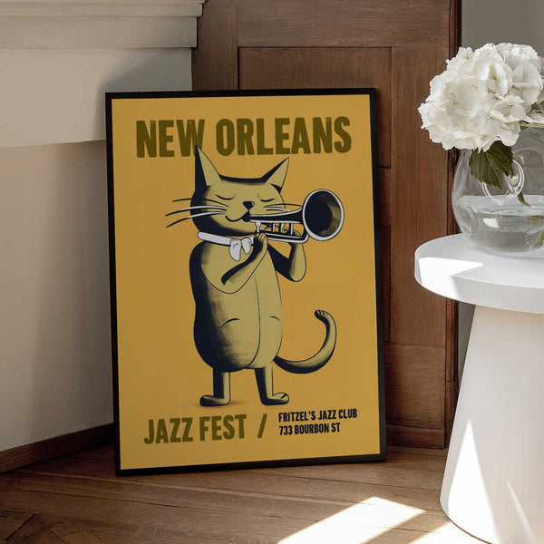 Tablou înramat „New Orleans Jazz Fest” de Andreas Magnusson