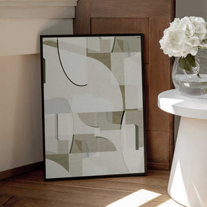 Tablou înramat „Neutral Curves 2” de cartissi