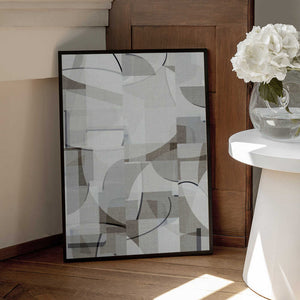 Tablou înramat „Neutral Curves 7” de cartissi