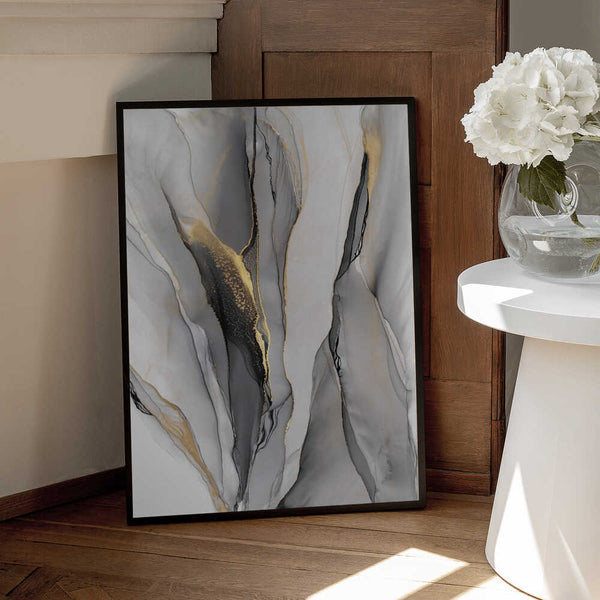 Tablou înramat „Golden Veins” de Alevtina Shelest