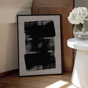 Tablou înramat „Abstract Brush Strokes 180Y” de Mareike Böhmer