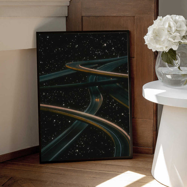 Tablou înramat „Driving Alone Thinking of You” de Taudalpoi