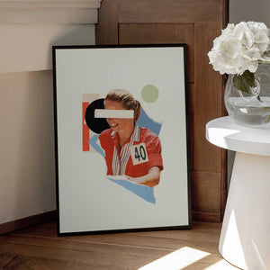 Tablou înramat „Blocked Identity” de Mikhail Siskoff