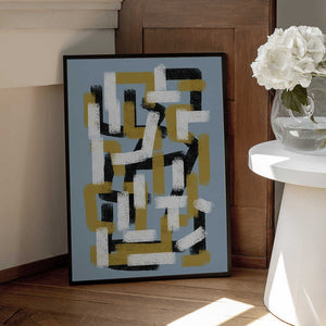Tablou înramat „Abstract Composition No.1” de THE MIUUS STUDIO