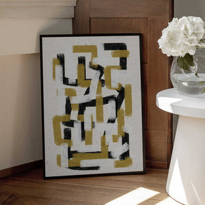 Tablou înramat „Abstract Pathways” de THE MIUUS STUDIO